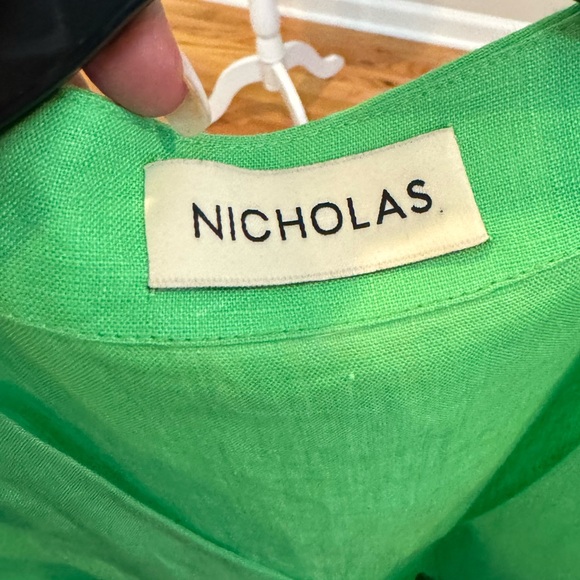 Nicholas the Label Flutter Spring Dress Linen worn once - Picture 5 of 7